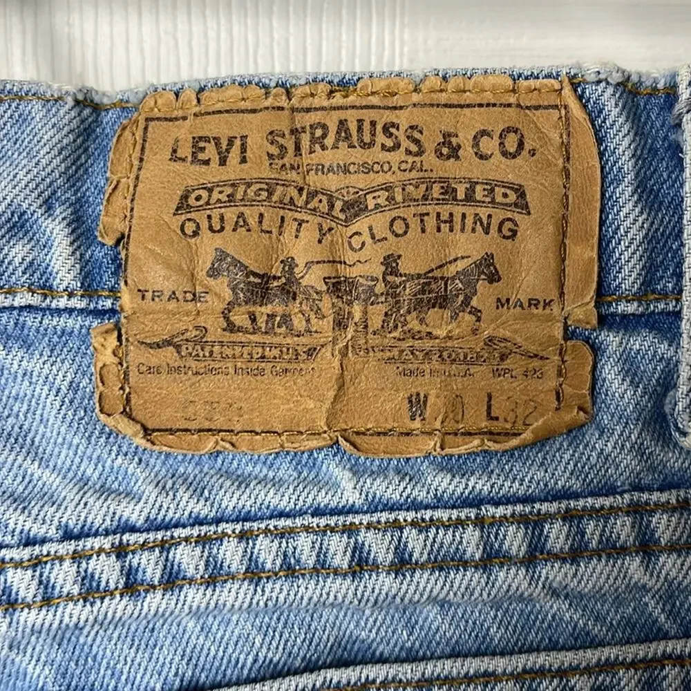 Levi’s Denim Shorts Light Blue 30
